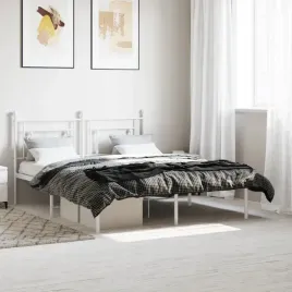vidaxl-metalowa-rama-lozka-z-wezglowiem-biala-160x200-cm