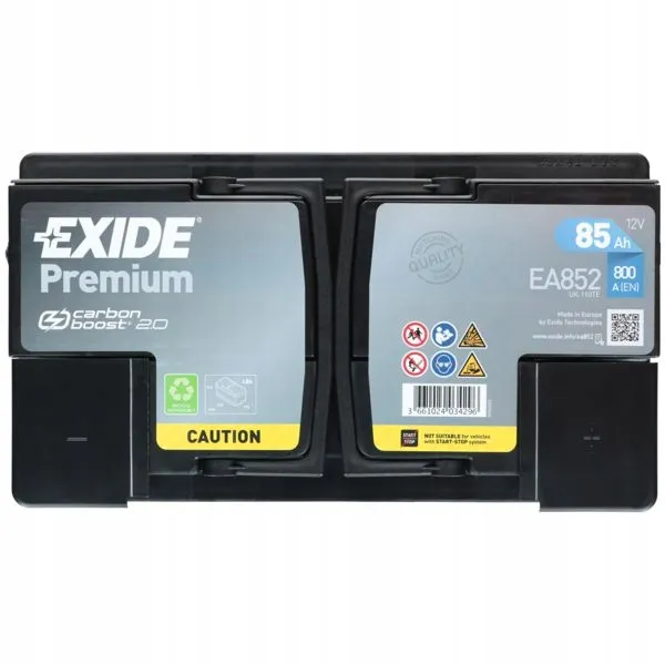 akumulator-exide-premium-ea852-12v-85ah-800a-carbon-boost-stan-nowy