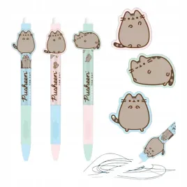 pusheen-the-cat-dlugopis-wymazywalny-st-majewski-kot-niebieski-scieralny