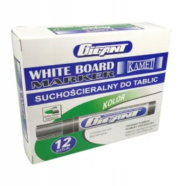 marker-suchoscieralny-zielony-kamet-gigant-zestaw-12szt-komplet