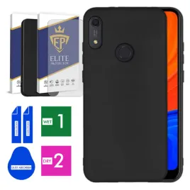 etui-na-telefon-huawei-y6-prime-2019-matowe-soft-matt-szybka-szklo