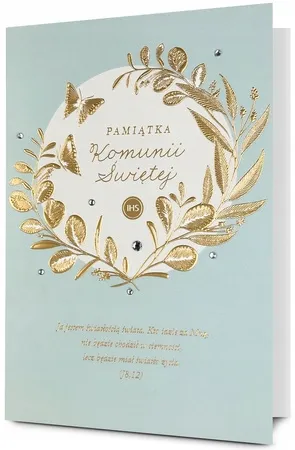 karnet-b6-komunia-stan-nowy