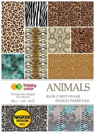 blok-z-motywami-animals-wild-a4-16k-happy-color