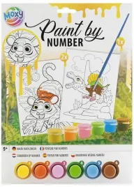 malowanie-po-numerach-a4-farbki-zolty