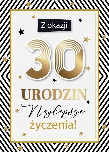 karnet-urodziny-30-stan-opakowania-oryginalne