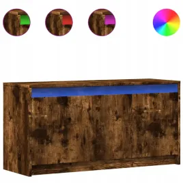 szafka-pod-tv-z-led-przydymiony-dab-100x34x50-cm