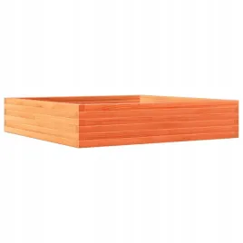 donica-ogrodowa-woskowy-braz-110x110x23-cm-drewno-sosnowe