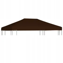 zadaszenie-do-altany-310-g-m-3-x-4-m-brazowe
