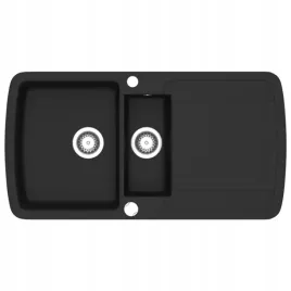 granitowy-zlewozmywak-dwukomorowy-czarny