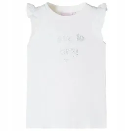 koszulka-dziecieca-z-falbankowymi-rekawkami-bia