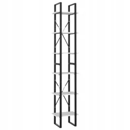 regal-na-ksiazki-bialy-40x30x210-cm-material-drewnopochodny