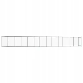 klatka-dla-psa-z-drzwiami-szara-12x2x15-m-stal