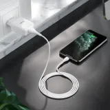 hoco-ladowarka-sieciowa-usb-a-kabel-usb-a-do-lightning-2a-n2-biala-przewod-w-zestawie-tak