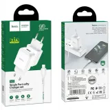 hoco-ladowarka-sieciowa-usb-a-kabel-usb-a-do-lightning-2a-n2-biala-zlacza-apple-lightning