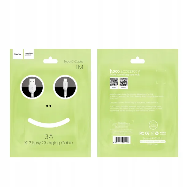 hoco-kabel-usb-a-do-typ-c-x13-1-m-czarny-zlacza-usb-usb-typ-c