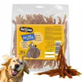 hau-miau-pausesnack-przysmak-dla-psa-miekkie-paski-z-kaczki-500g