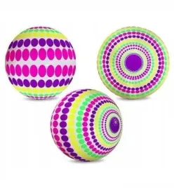 artyk-pilka-pvc-23-cm-tecza-mix-wzorow-dla-dzieci-od-3-lat