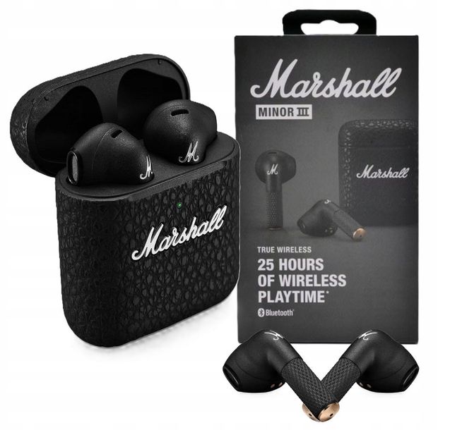 Słuchawki Bezprzewodowe Bluetooth z Mikrofonem Marshall Minor III