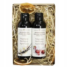 kosz-prezentowy-box-z-olejkami-pielegnacyjnymi-2x150-ml-truskawka-wanilia