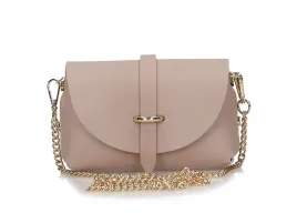 torebka-damska-listonoszka-toscanio-a32-rozowa-ze-zlotym-lancuszkiem