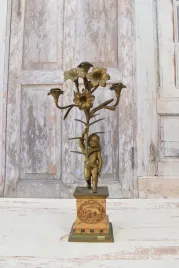 wielki-swiecznik-z-brazu-porcelana-amor-chrubin-aniolek-unikat