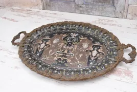 wielka-wloska-patera-taca-secesja-porcelana-braz