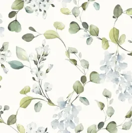 tapeta-scienna-eukaliptus-liscie-roslinny-wzor-gladka-matowa-papierowa