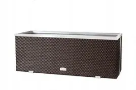 donica-ogrodowa-rattanowa150x39x50-ciemny-braz