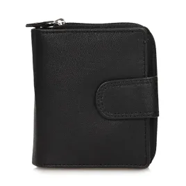 portfel-damski-skorzany-czarny-maly-elegancki-ochrona-rfid-t1019