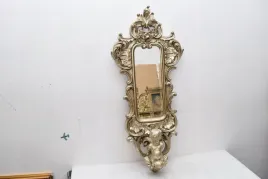 srebrne-lustro-z-glowa-aniolka-amor-100x48cm