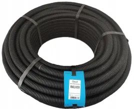 peszel-rura-karbowana-20-uv-pv-czarna-20-16-25-m-320n-rklv-uv-elmark-jakosc