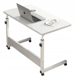 stolik-pod-laptopa-kopier-regulowany-bialy