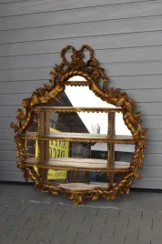 zlote-lustro-z-polkami-156x138cm-bialy-kruk