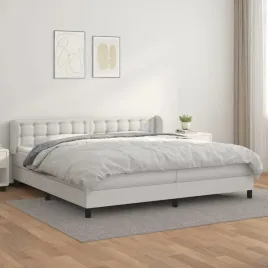 vidaxl-lozko-kontynentalne-z-materacem-biale-ekoskora-200x200-cm