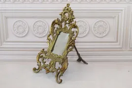 mosiezne-lustro-stojace-lusterko-secesja-mosiadz-zlota-rama-sypialnia