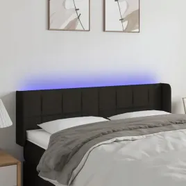vidaxl-zaglowek-do-lozka-z-led-czarny-147x16x78-88-cm-tkanina