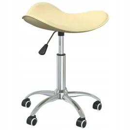 vidaxl-krzeslo-biurowe-kremowe-obite-sztuczna-skora