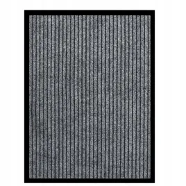 vidaxl-wycieraczka-prazkowana-szara-60x80-cm