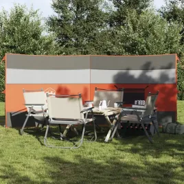 vidaxl-camping-windbreak-szary-i-pomaranczowy-340x130-cm-wodoodporny