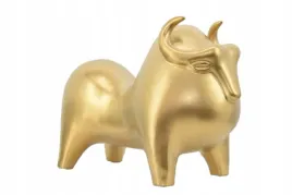 nowoczesna-figura-byk-modernistyczna-rzezba-ceramika-zlocona-abstrakcja