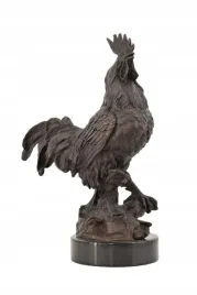 piejacy-kogut-kura-kury-figura-rzezba-z-brazu-prezent