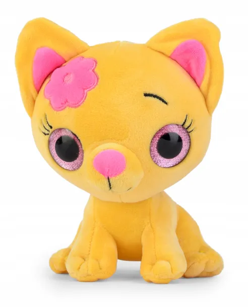 maskotka-kot-zolty-16cm-marka-bauer