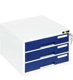 szafka-na-dokumenty-3-szuflady-granat-yellow-one