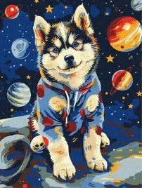 malowanie-po-numerach-kosmiczny-husky-30x40cm