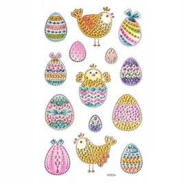 naklejki-z-krysztalkami-jajka-i-kurki-14szt