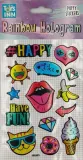 naklejki-rainbow-hologram-happy