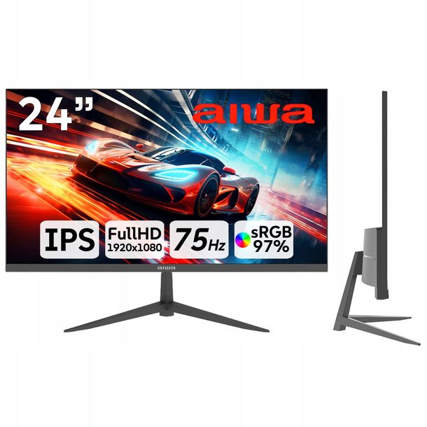 Monitor bezramkowy AIWA MF2408-V 24