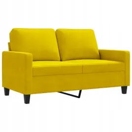 sofa-2-osobowa-zolta-120-cm-tapicerowana-aksamitem