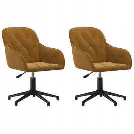 obrotowe-krzesla-stolowe-2-szt-brazowe-aksa