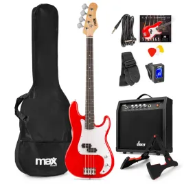 zestaw-gitara-elektryczna-basowa-gigkit-czerwona-wzmacniacz-statyw-pokrow